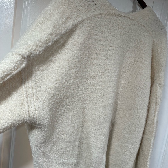 FREE PEOPLE Heather Cardi Stark White - Picture 6 of 7